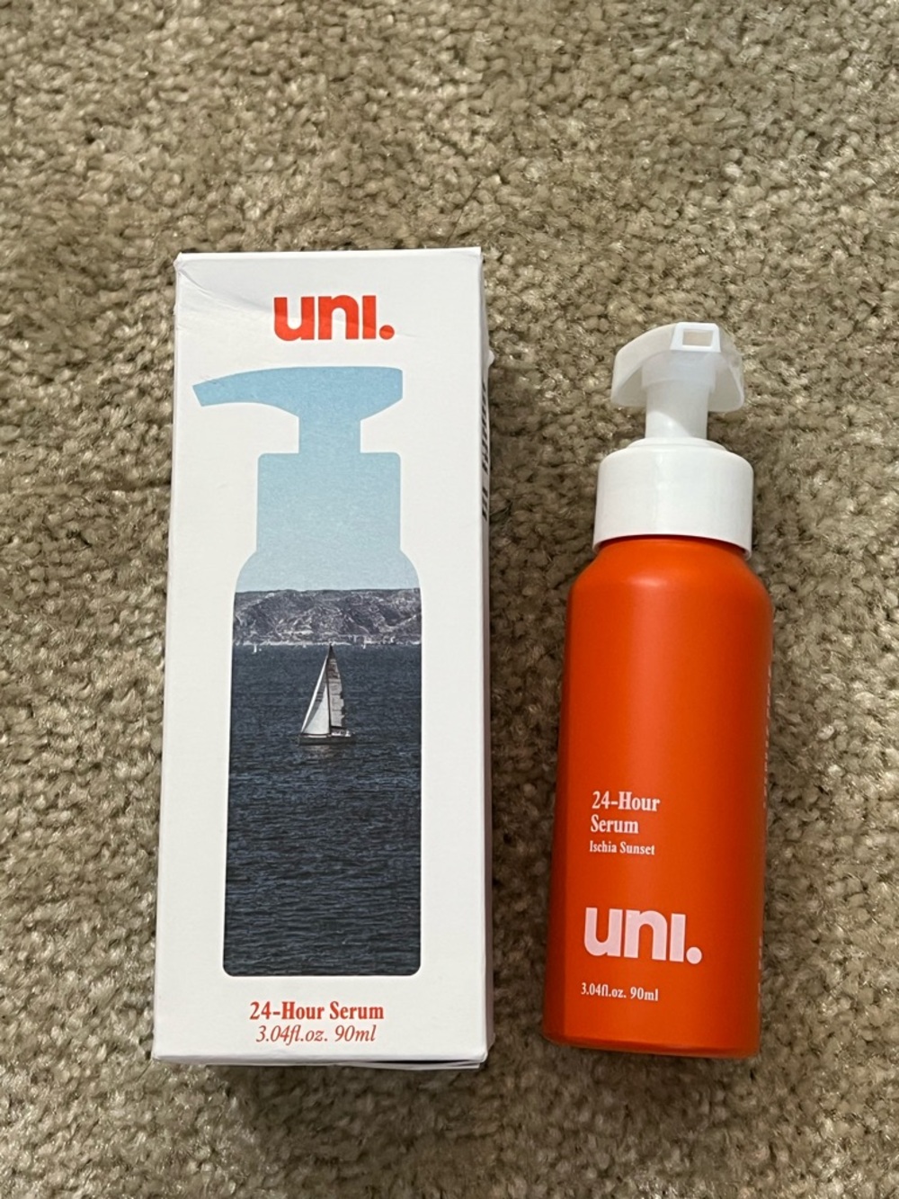 uni. 24-Hour Body Serum 3.04oz - Ischia Sunset